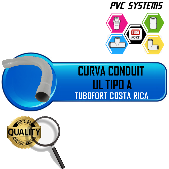 CURVA CONDUIT 1/2" PVC UL