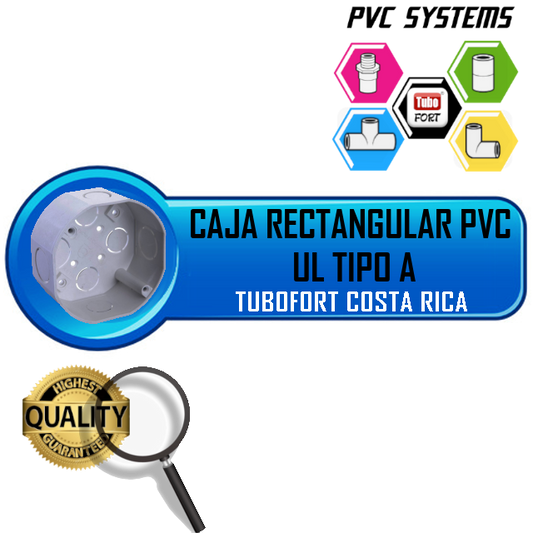 CAJA OCTAGONAL PVC CONDUIT