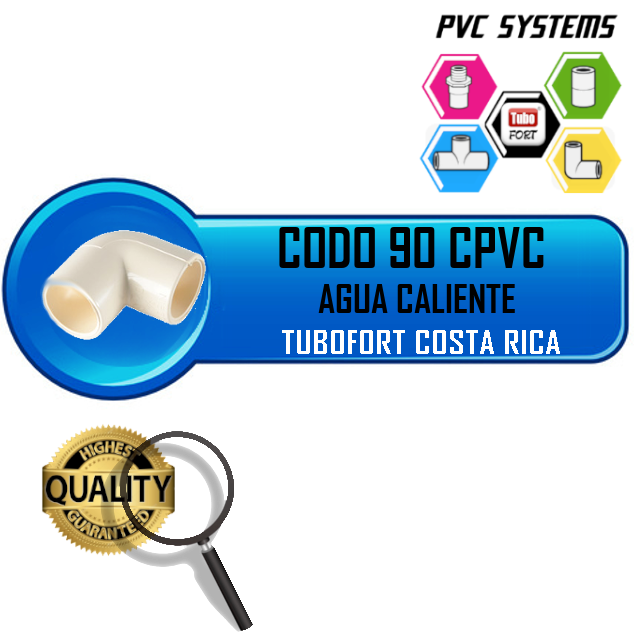 CODO CPVC 90 X 1/2" TERMEX  TUBOFORT