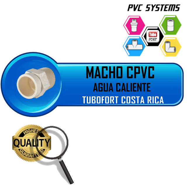 MACHO CPVC 1/2" TERMEX TUBOFORT