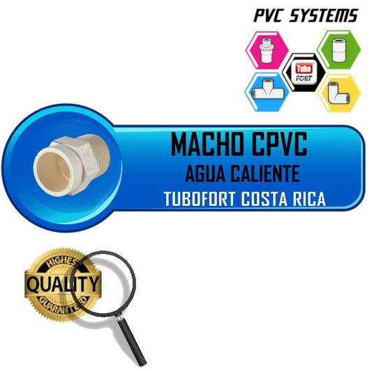MACHO CPVC 1/2" TERMEX TUBOFORT