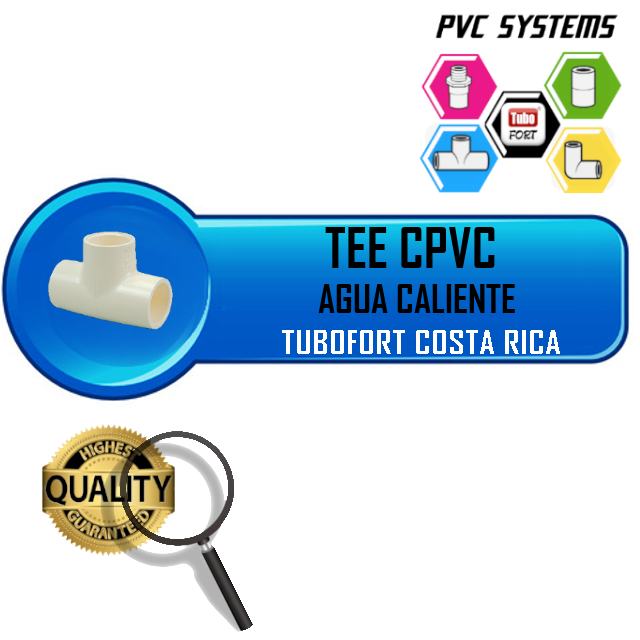 TEE CPVC 1/2" TERMEX TUBOFORT