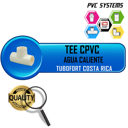 TEE CPVC 1/2" TERMEX TUBOFORT