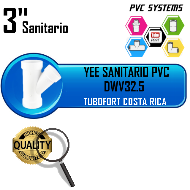 YEE 3" PVC DRENAJE SANITARIO