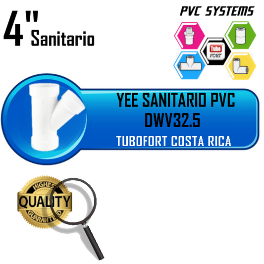YEE 4" PVC DRENAJE SANITARIO