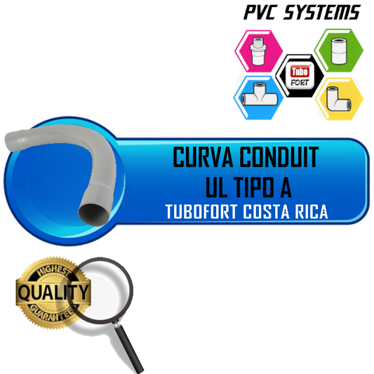 CURVA CONDUIT 1/2" PVC UL